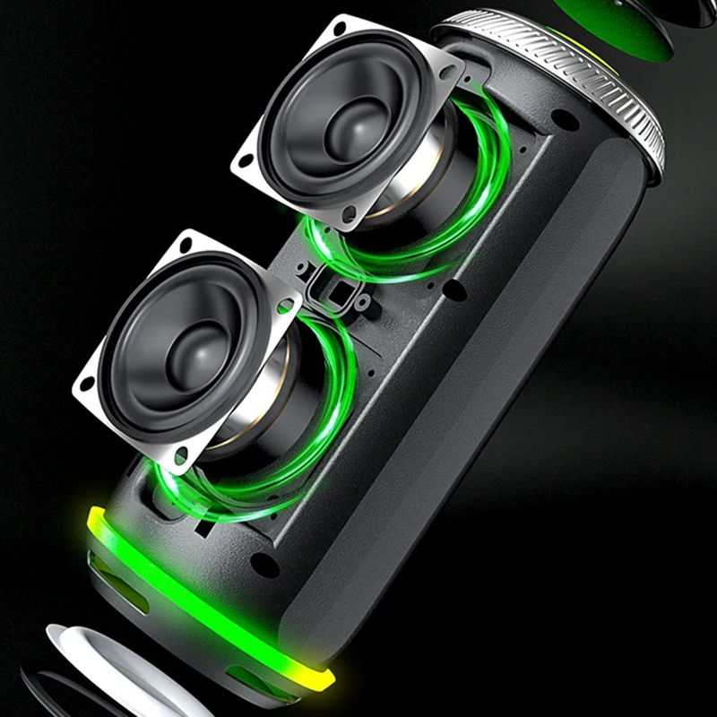Bluetooth Speaker Waterproof - Speaker Bluetooth Nirkabel Stereo 360, Speaker