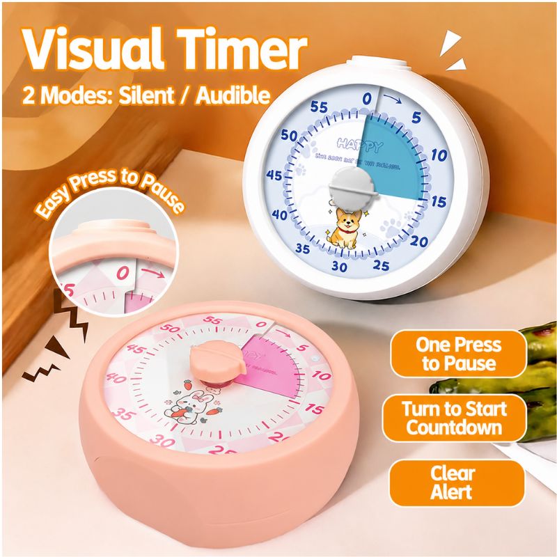 Electronics Gadgets For Kids - Timer Hitung Mundur yang Dapat Diputar,