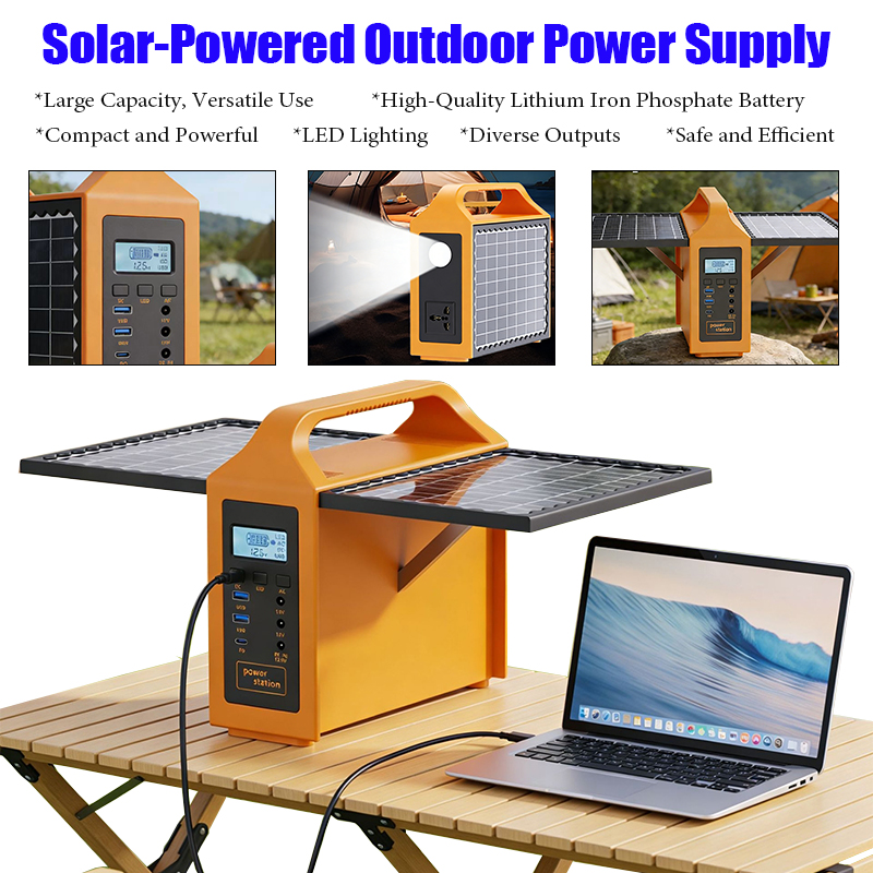 Solar Powered Charger - Stasiun Tenaga Surya Portabel 150W dengan