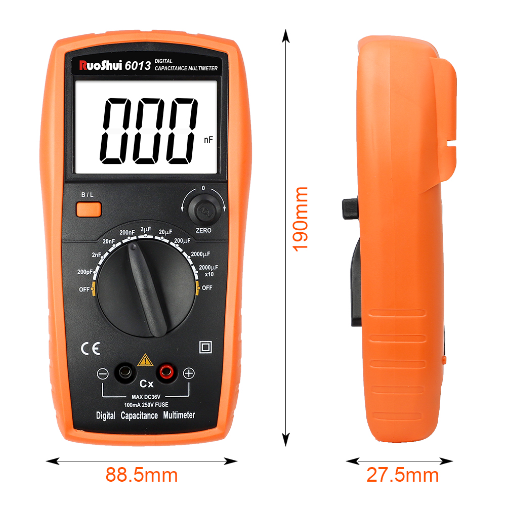 Electronics Quiz - VICTOR Digital LCR Meter 20000uF Induction