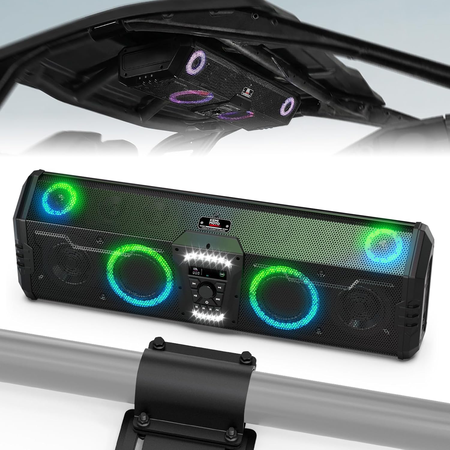 Bluetooth Speaker Waterproof - KEMIMOTO UTV 800w Speaker Bluetooth Bass