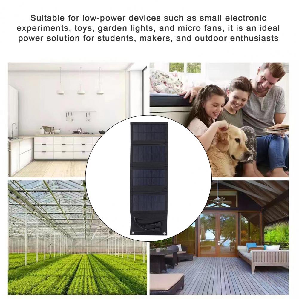 Solar Powered Charger - Panel Surya Ringan, Panel Surya Lipat,
