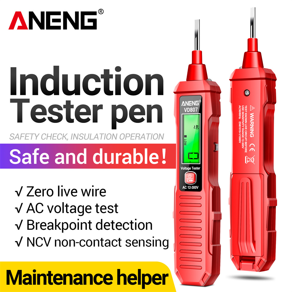 Electronics Quiz - ANENG VD807 penguji induksi satu kata,