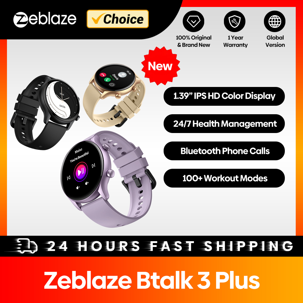 Electronics Quiz - Zeblaze Btalk 3 Plus jam tangan