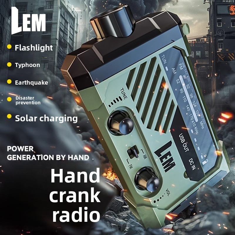 Radio Darurat Bertenaga Engkol - Solar Powered Charger ulasan dan harga