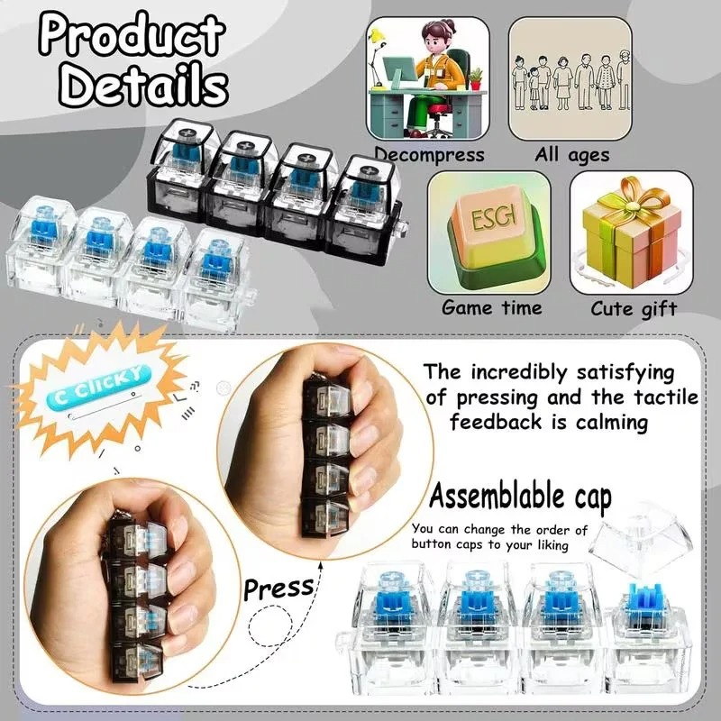 、/Mainan Fidget Gantungan Kunc - Electronics Gadgets For Kids ulasan dan harga