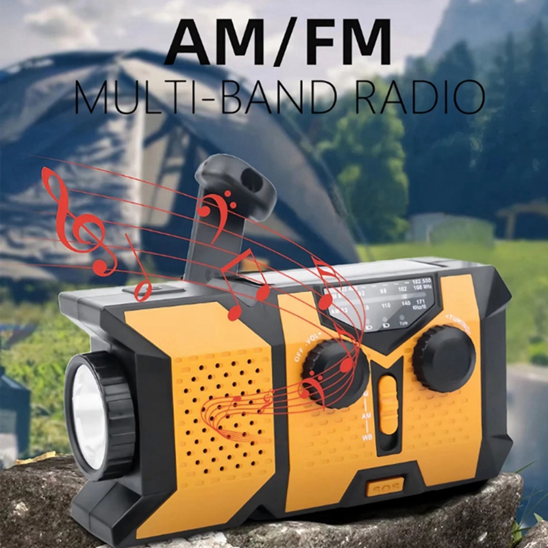 Radio Tenaga Surya dengan Engk - Solar Powered Charger ulasan dan harga