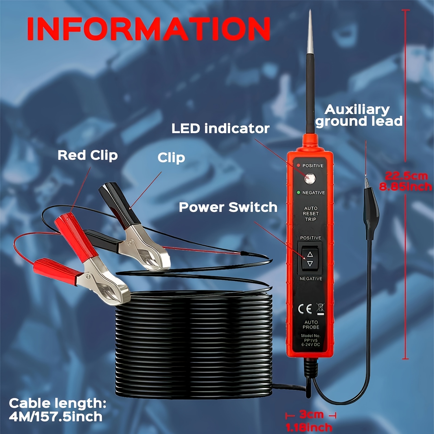 Penguji Sistem Kelistrikan Oto - Electronics Quiz ulasan dan harga