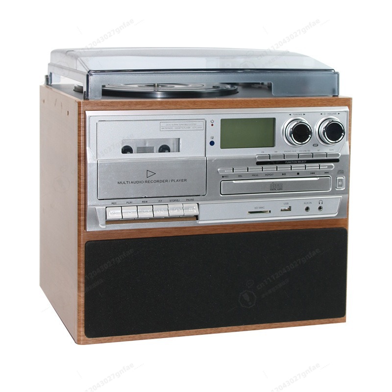 Mesin All-in-one CD Vinyl Retr - Bluetooth Speaker Waterproof ulasan dan harga