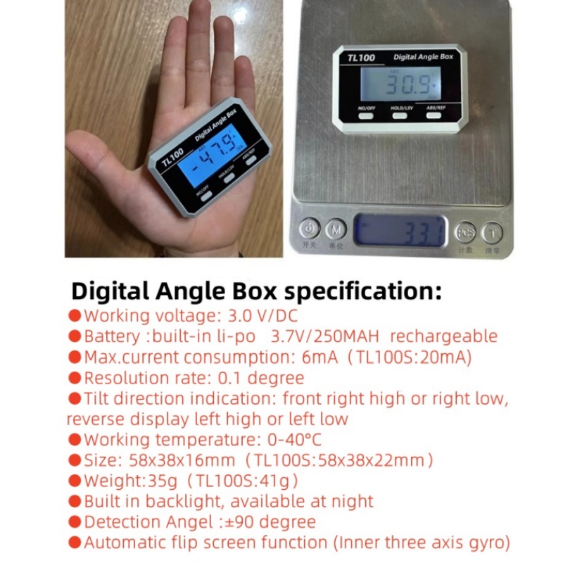 Pengukur sudut Horizontal busu - Electronic Gadgets ulasan dan harga