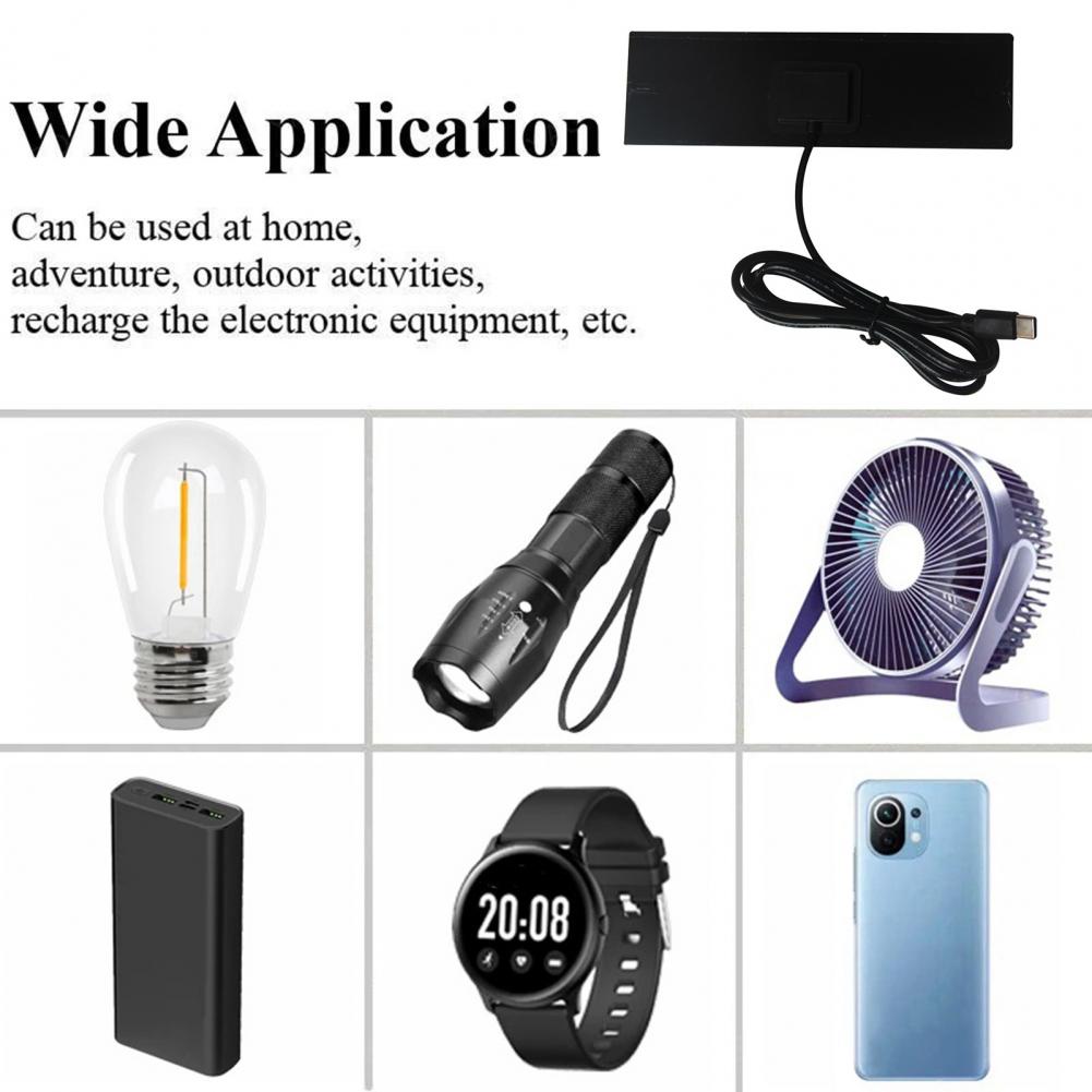 Panel Surya Power Bank Portabe - Solar Powered Charger ulasan dan harga