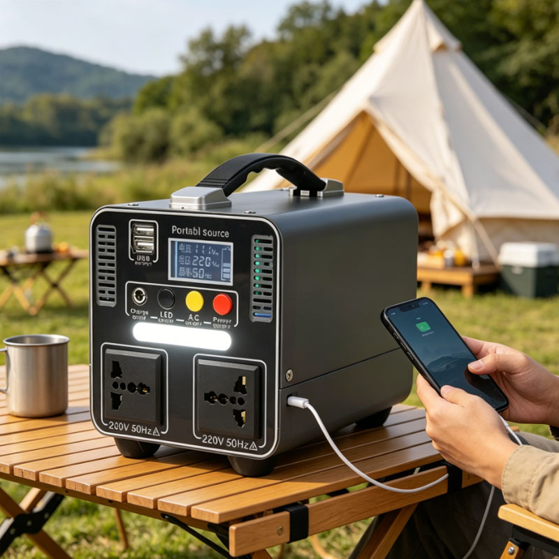 300W 166.5Wh/333Wh Stasiun Day - Solar Powered Charger ulasan dan harga
