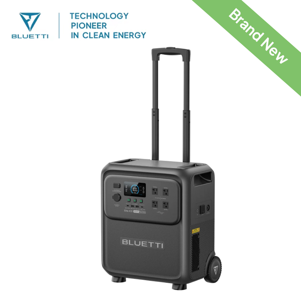 BLUETTI Elite 400 2600W 3840Wh - Solar Powered Charger ulasan dan harga