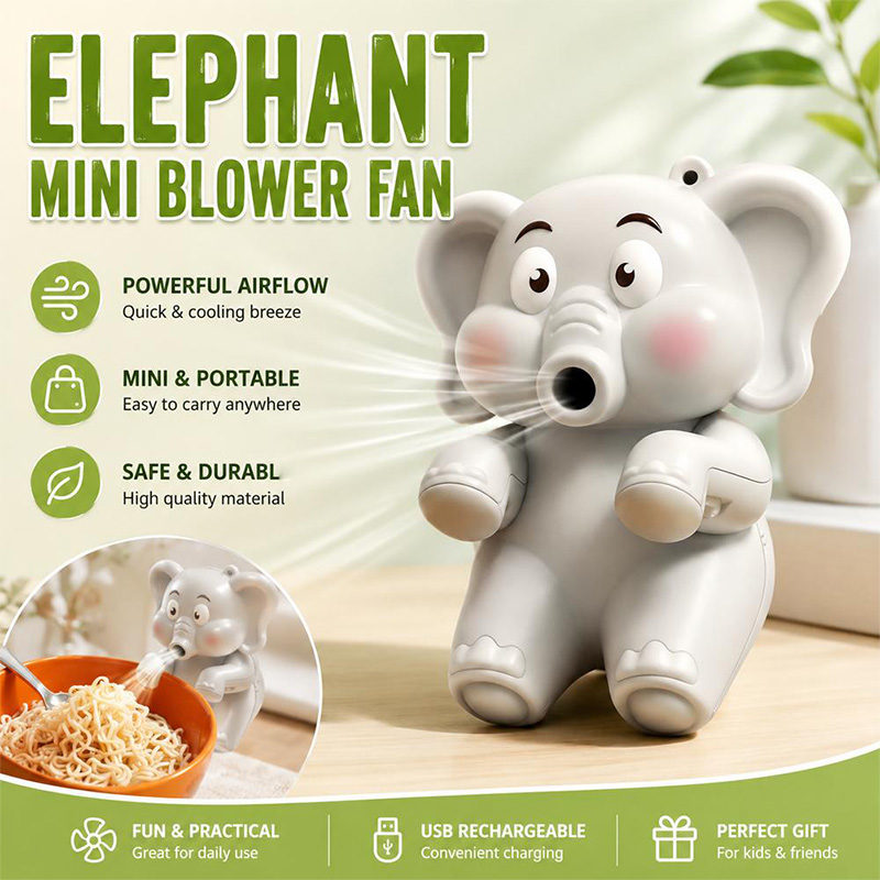 Kipas Mini Gantung Bentuk Gaja - Electronics Gadgets For Kids ulasan dan harga
