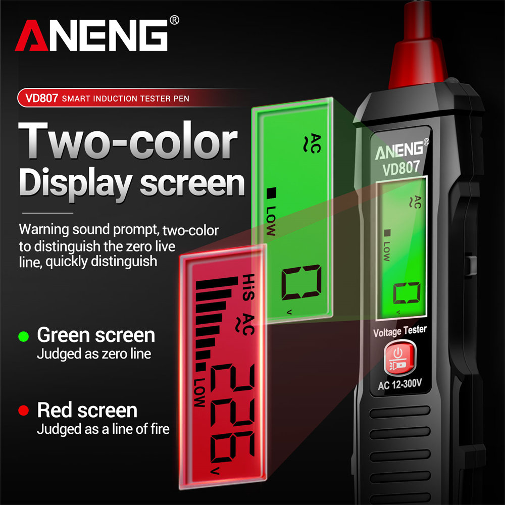 ANENG VD807 penguji induksi sa - Electronics Quiz ulasan dan harga