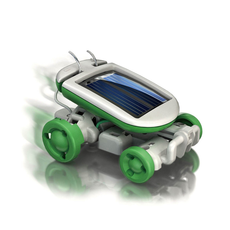 Kit Robot tenaga surya 6-In-1, - Electronics Gadgets For Kids ulasan dan harga