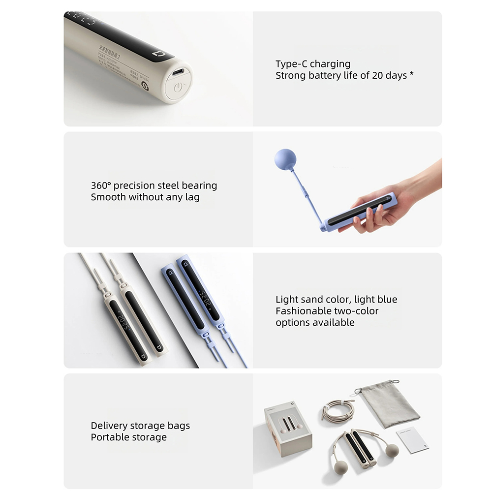 Xiaomi Mijia Smart Skipping Lo - Electronics Quiz ulasan dan harga